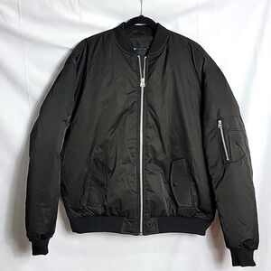 NWOT..ASOS DESIGN.. black bomber jacket..